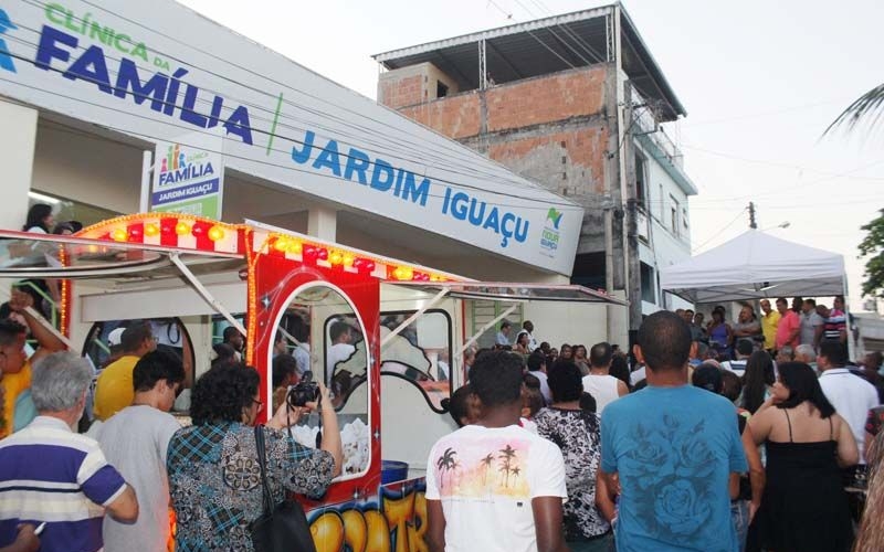 Bornier inaugura Clínica da Família em Jardim Iguaçu