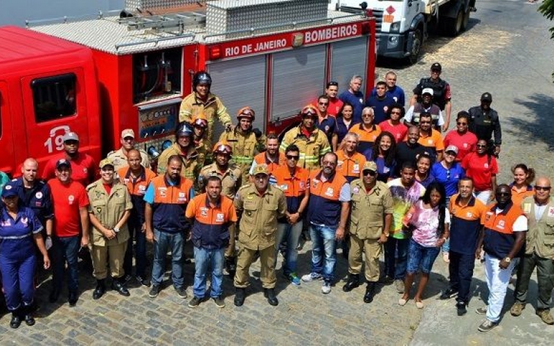 NEP/CISBAF participa de simulação de colisão em Queimados