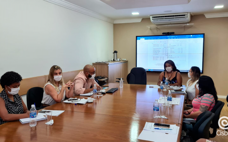 BASES DO SAMU EM NILÓPOLIS E QUEIMADOS REÚNEM-SE COM EQUIPE TÉCNICA DO CISBAF