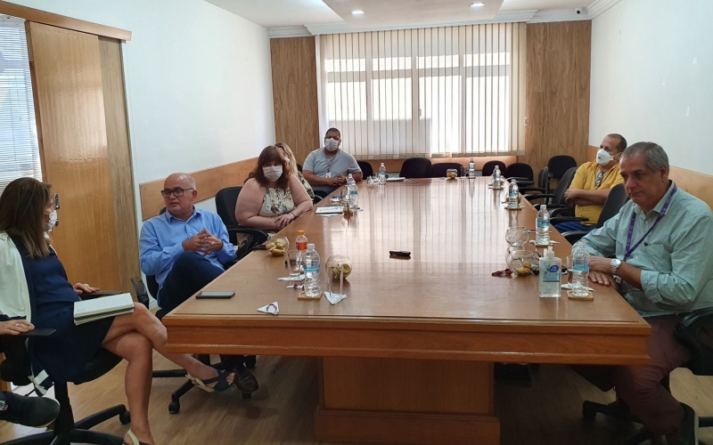 Cogestão do Hospital Saracuruna é tema de reunião no Cisbaf   