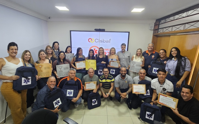 CISBAF REALIZA A ENTREGA DO 4º PRÊMIO REGIONAL DE EXCELÊNCIA DO SAMU BAIXADA FLUMINENSE