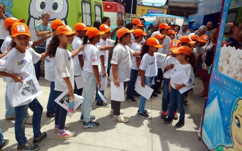 Voluntários do SAMU de Magé visitam a Central de Regulação da Baixada Fluminense