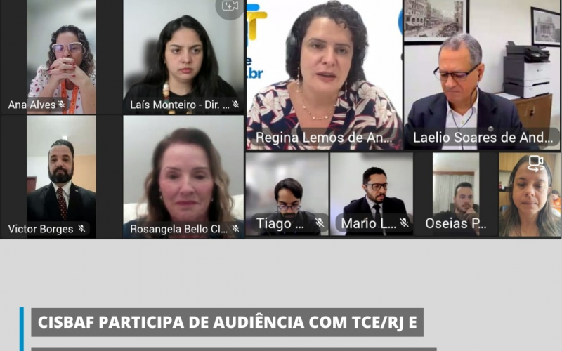 AUDIÊNCIA COM TCE E RNCP DISCUTE CAPACITAÇÃO SOBRE CONSÓRCIOS PÚBLICOS 