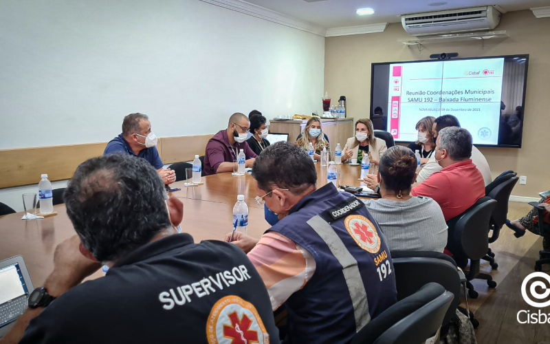 REUNIÃO ENTRE COORDENAÇÕES DAS BASES DO SAMU E CRUR DISCUTE AÇÕES QUE CONTRIBUAM COM A QUALIDADE DO SERVIÇO 192 - BF