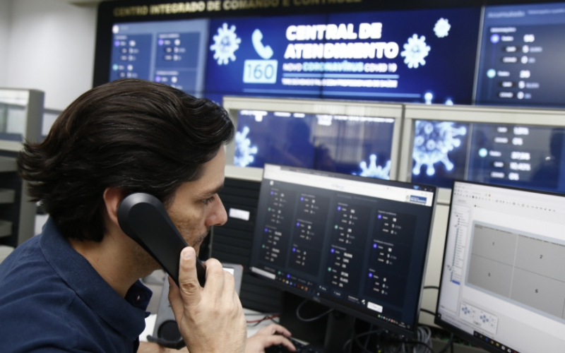 Gabinete de Crise lança central telefônica 160 para coronavírus