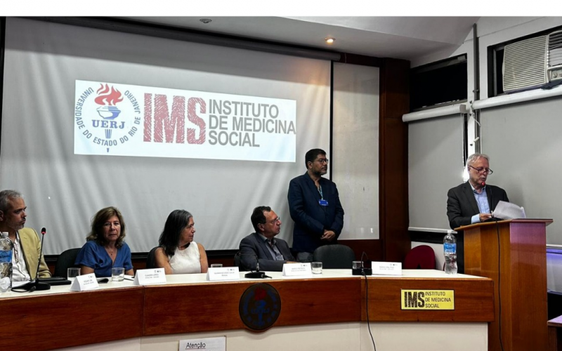 CISBAF PARTICIPA DE CERIMÔNIA DE TRANSMISSÃO DE CARGOS DO IMS/UERJ