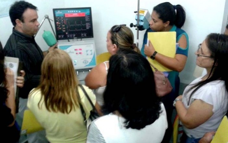 Profissionais da Saúde de Magé recebem capacitação sobre Ventilação Mecânica