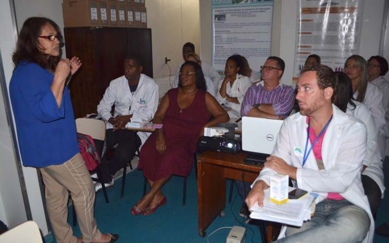 Enfermeiros do Hospital da Posse participam de workshop
