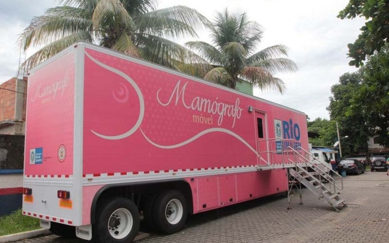Prefeitura de Caxias traz mamógrafo móvel para Xerém