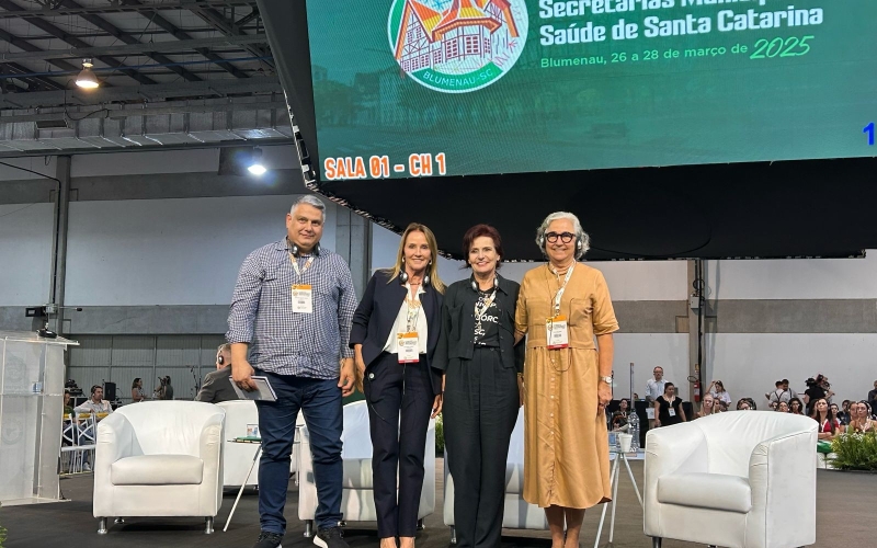 CISBAF PARTICIPA DO 9º CONGRESSO DE SECRETARIAS MUNICIPAIS DE SAÚDE DE SANTA CATARINA