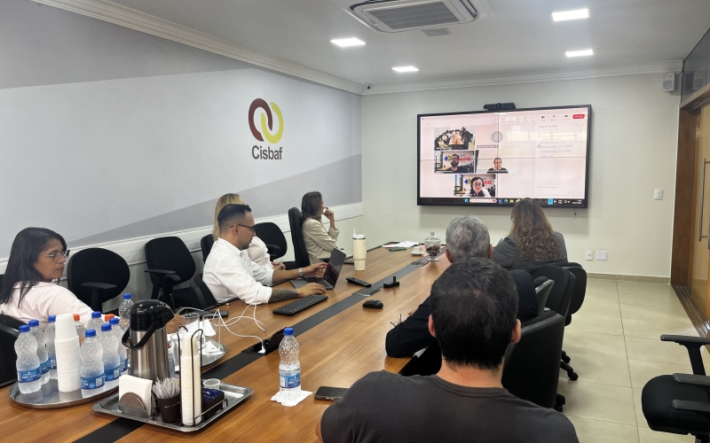 CISBAF PARTICIPA DE REUNIÃO COM A EQUIPE DE INFORMAÇÃO DO PROGRAMA AGORA TEM ESPECIALISTAS