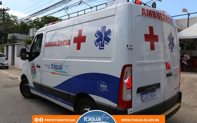 Itaguaí conta com sete ambulâncias na luta contra a Covid-19