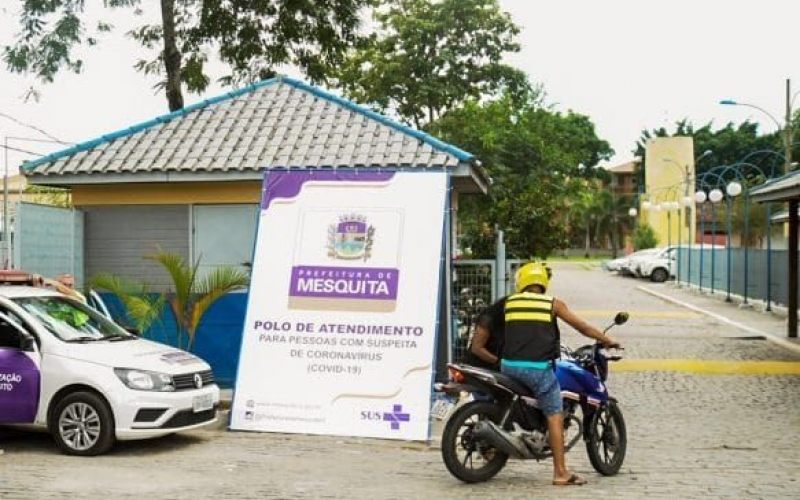 Mesquita inaugura segundo polo de atendimento exclusivo para Covid-19   