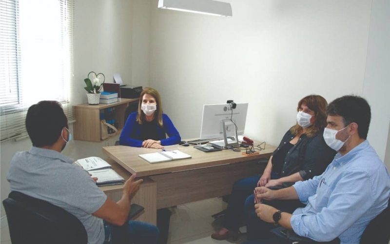 Prefeito eleito de Nilópolis, Abraão David, visita Cisbaf