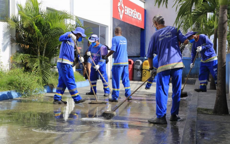 Prefeitura de Nilópolis higieniza locais públicos   