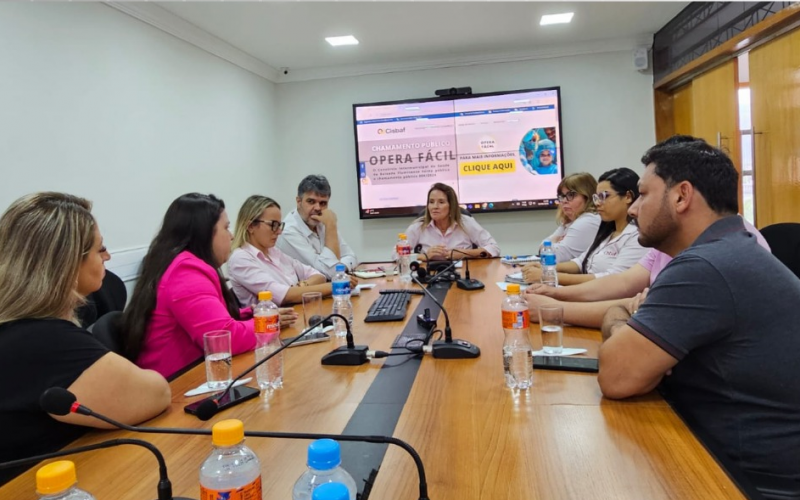 CISBAF RECEBE RESPONSÁVEIS TÉCNICOS DA UPA JARDIM ÍRIS/SJM PARA REUNIÃO DE GESTÃO 