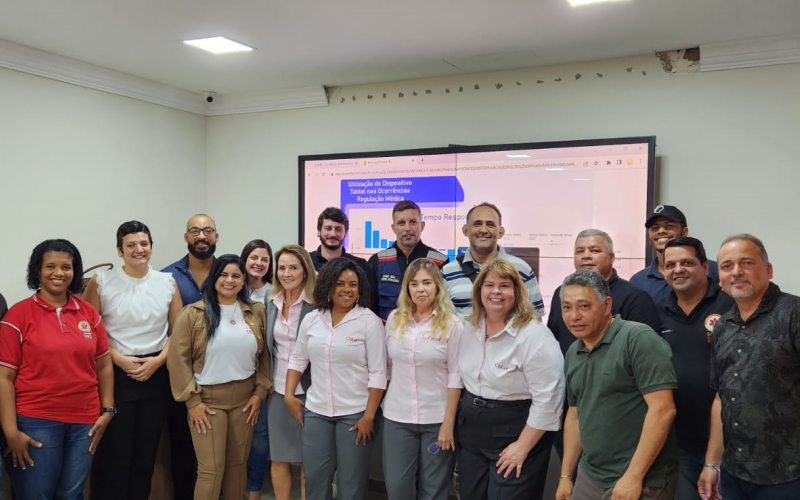 REUNIÃO COM COORD DE URG. E EMERGÊNCIA DA BAIXADA DEBATE DESEMPENHO DO SAMU NA REGIÃO