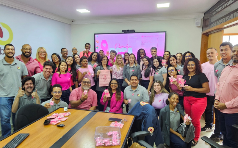 CISBAF REALIZA DIA D DE AÇÃO SOBRE A CAMPANHA DO OUTUBRO ROSA